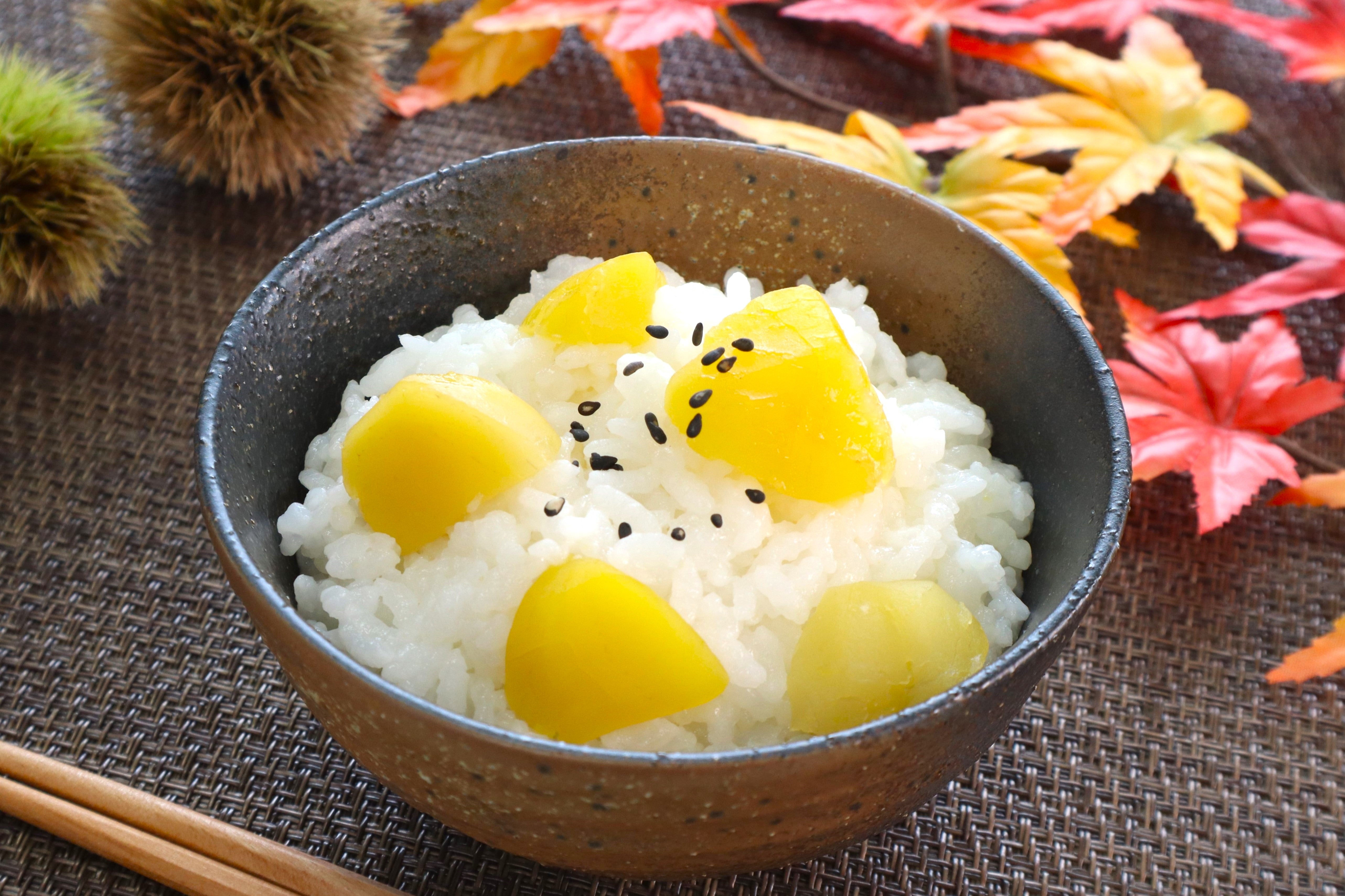 やわらか栗ご飯