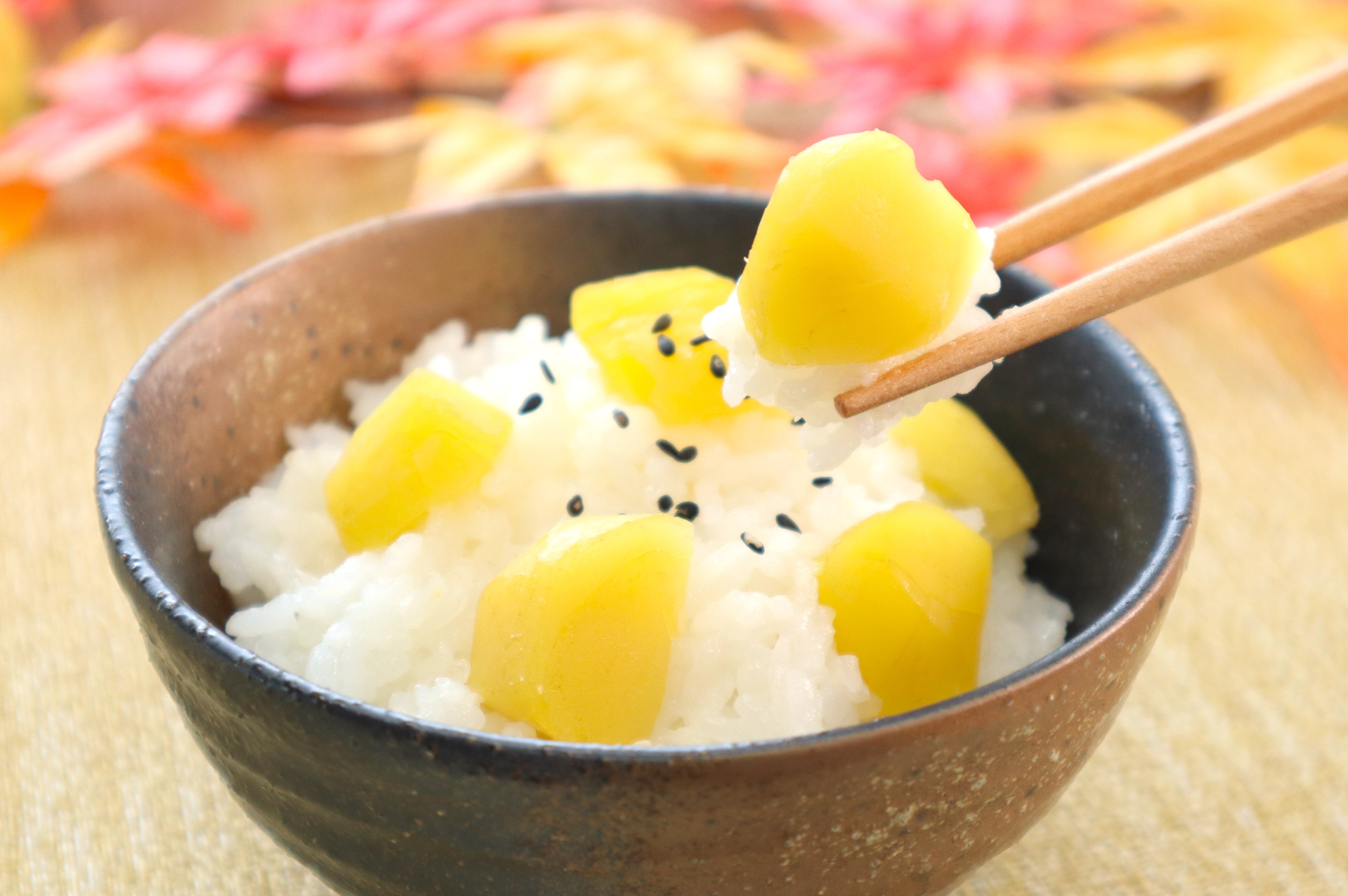 やわらか栗ご飯