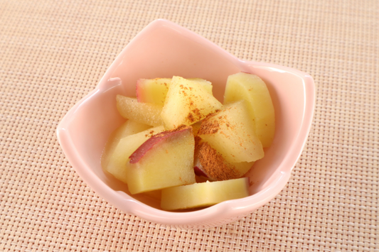 減塩 さつまいもとりんごのシナモン煮