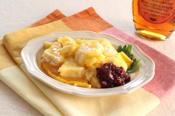 アレンジレシピ らくらく食パンのフレンチトースト 