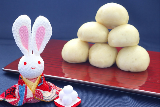 簡単！うさぎのお月見まんじゅう