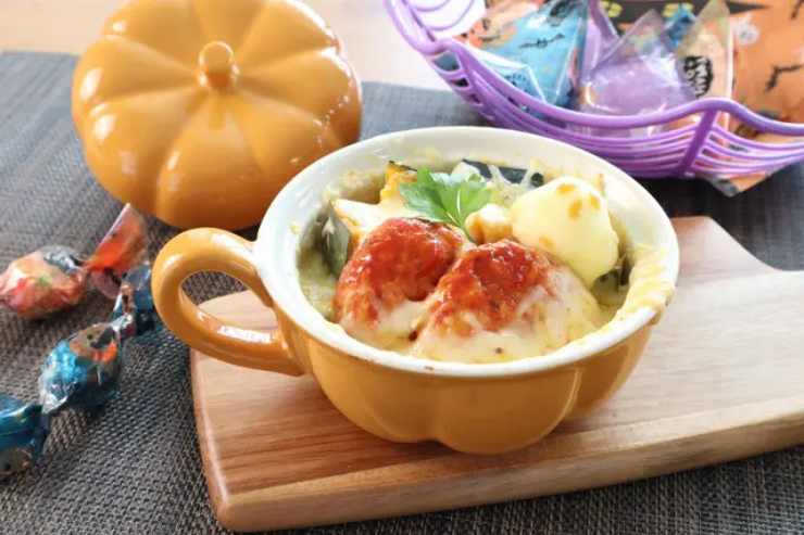 アレンジレシピ チキントマトのオーブン焼き