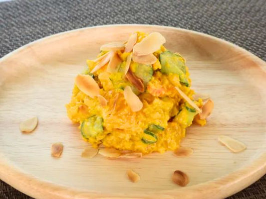 免疫力アップ！栄養たっぷりカボチャのサラダ