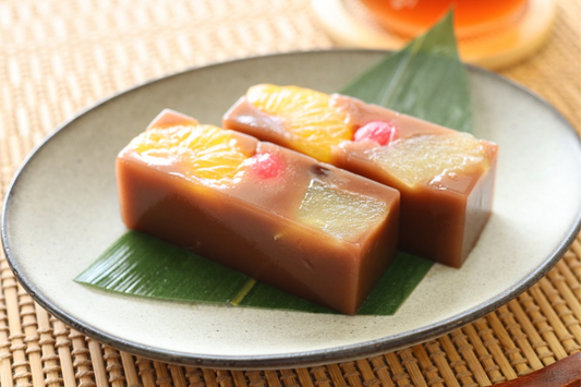 フルーツ入り水羊羹
