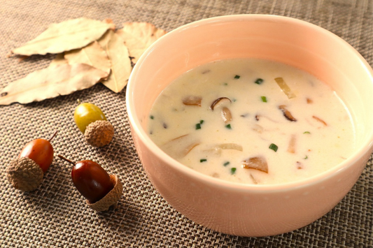 旨味きのこの和風クリームスープ