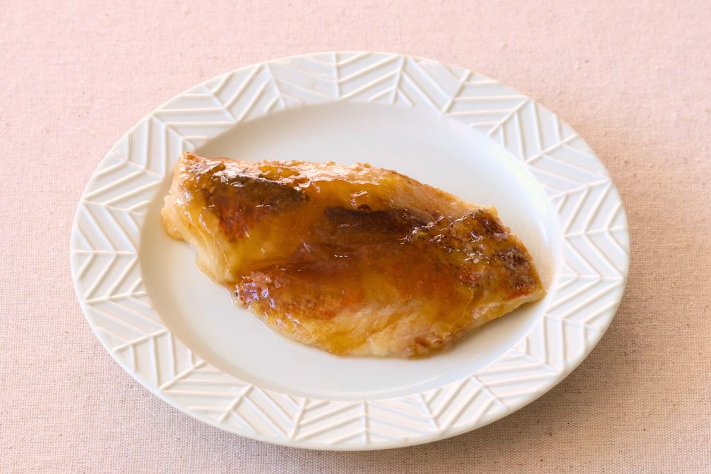 めばるの生姜照焼き