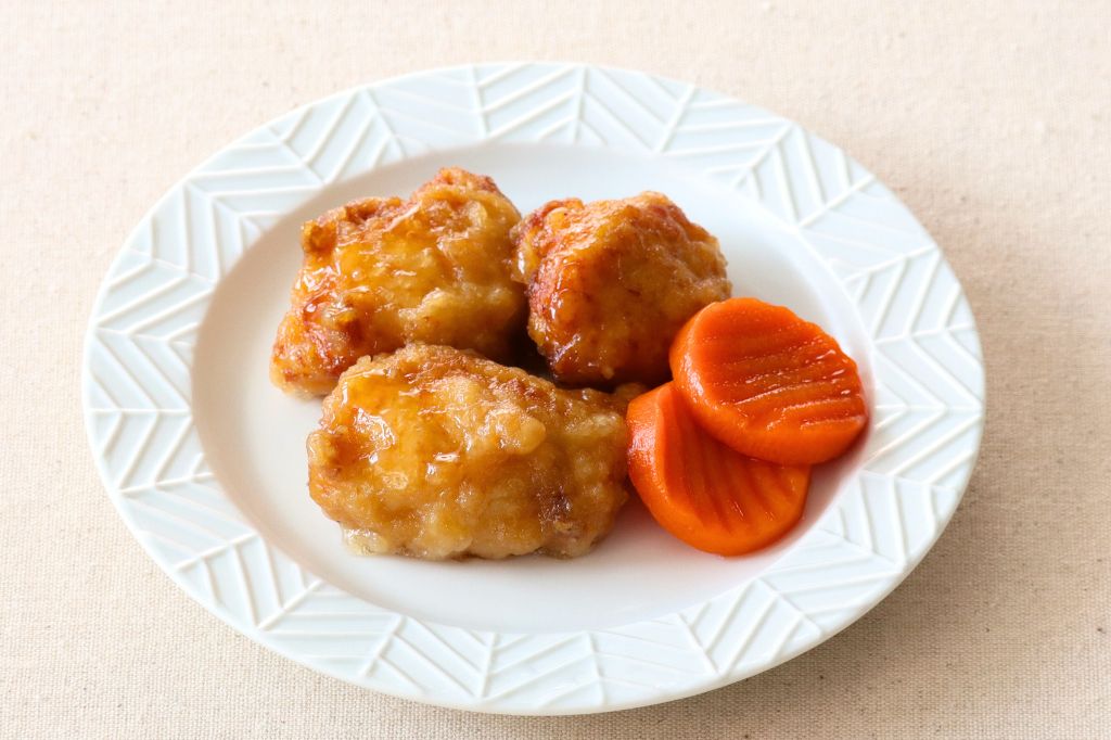 鶏の唐揚げ甘辛あん