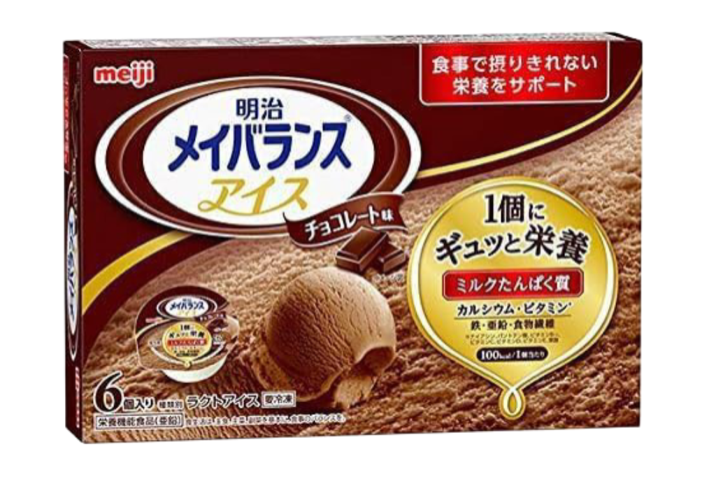 明治メイバランスアイス　チョコレート味
