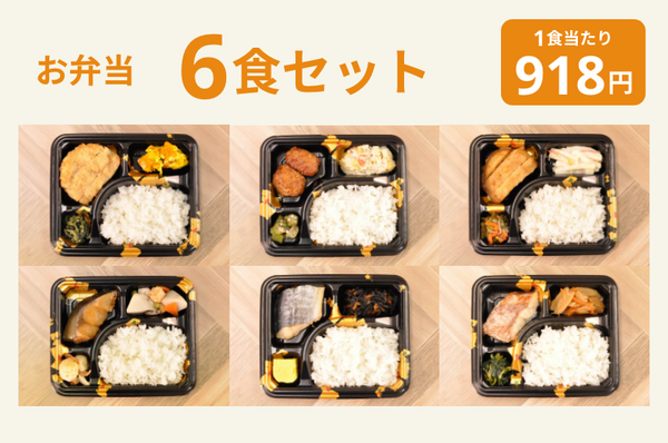 やわらか弁当 6食セット