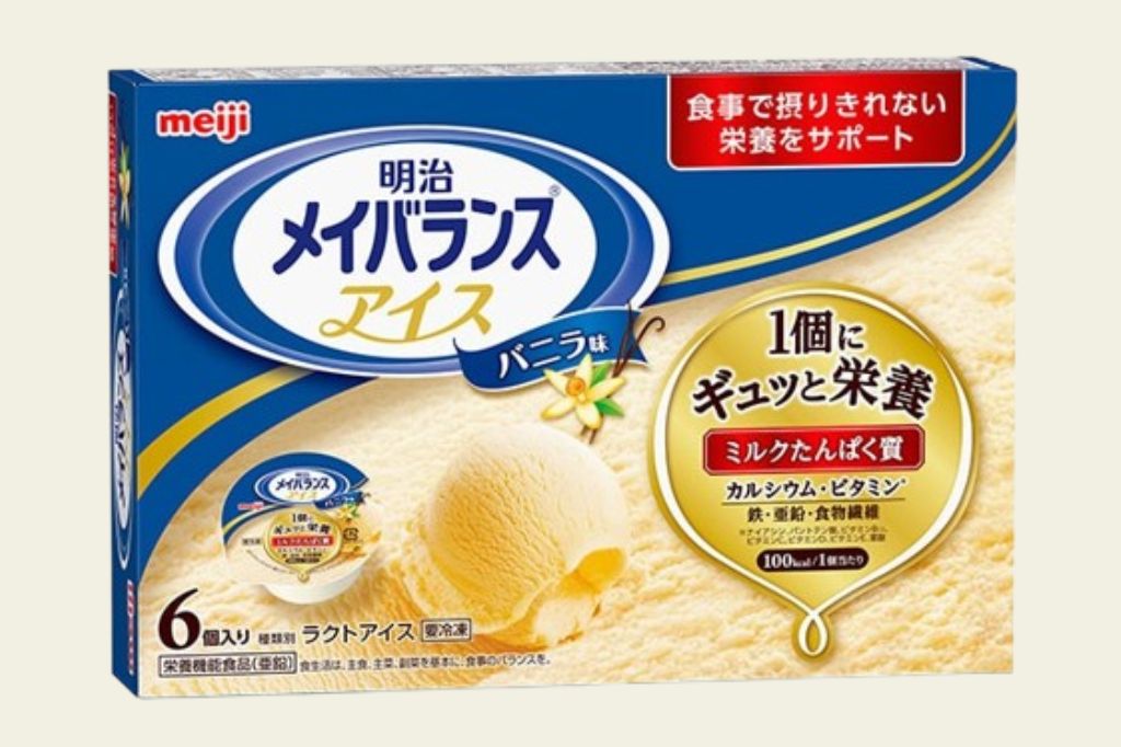明治メイバランスアイス　バニラ味