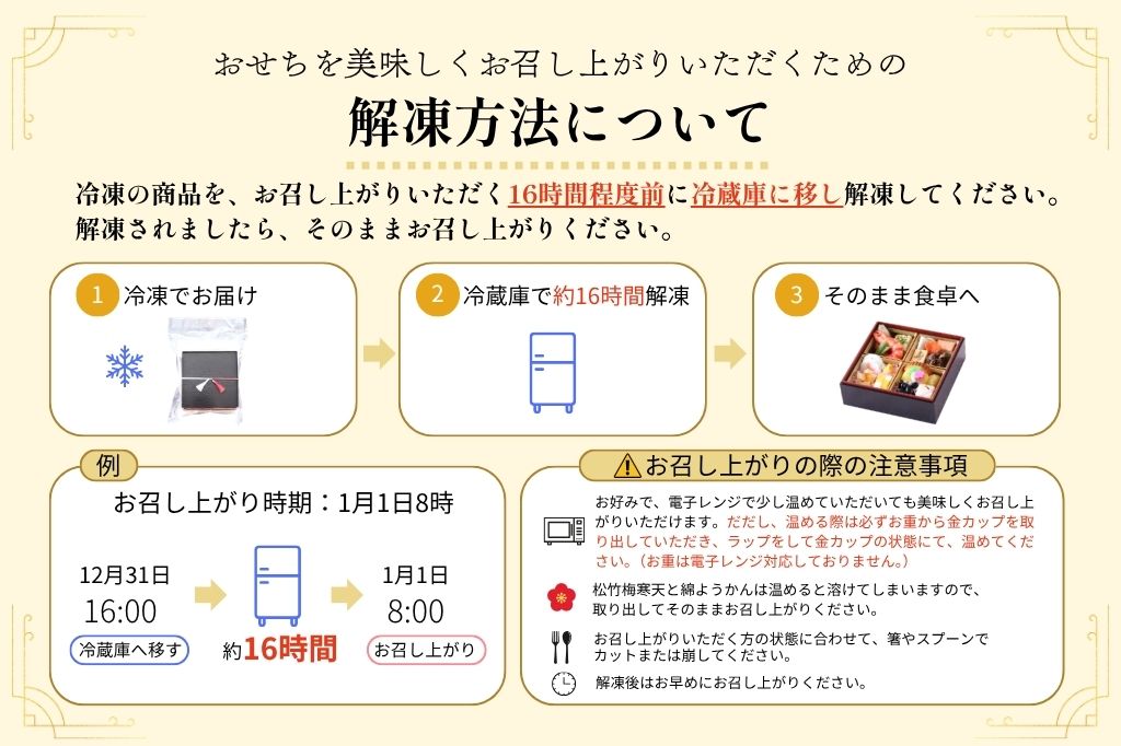 やわらかおせち　飛鳥