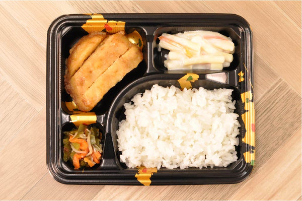 チキン南蛮弁当ハイアングル