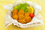 鶏のからあげ　バスケット盛り付け