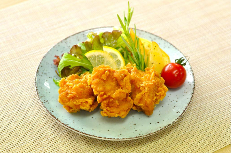 鶏のからあげ盛り付けイメージ